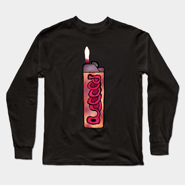 Guts Lighter Long Sleeve T-Shirt by IanWylie87